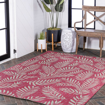 Nevis Palm Frond Indoor/outdoor Area Rug